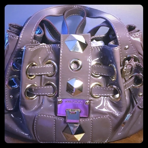 jimmy choo purple bag